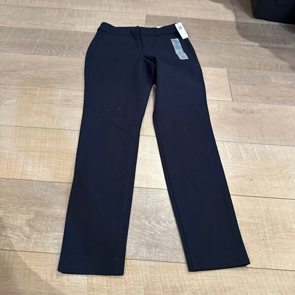 OLD NAVY BLUE WOMENS HIGH RISE PIXIE PANTS SIZE 0 NEW - Picture 2 of 10